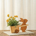 Bunny's flower cart