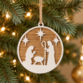 Nativity Tree Ornament