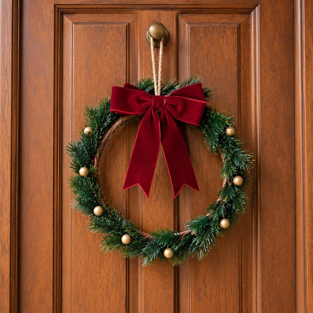 Festive Christmas Wreath