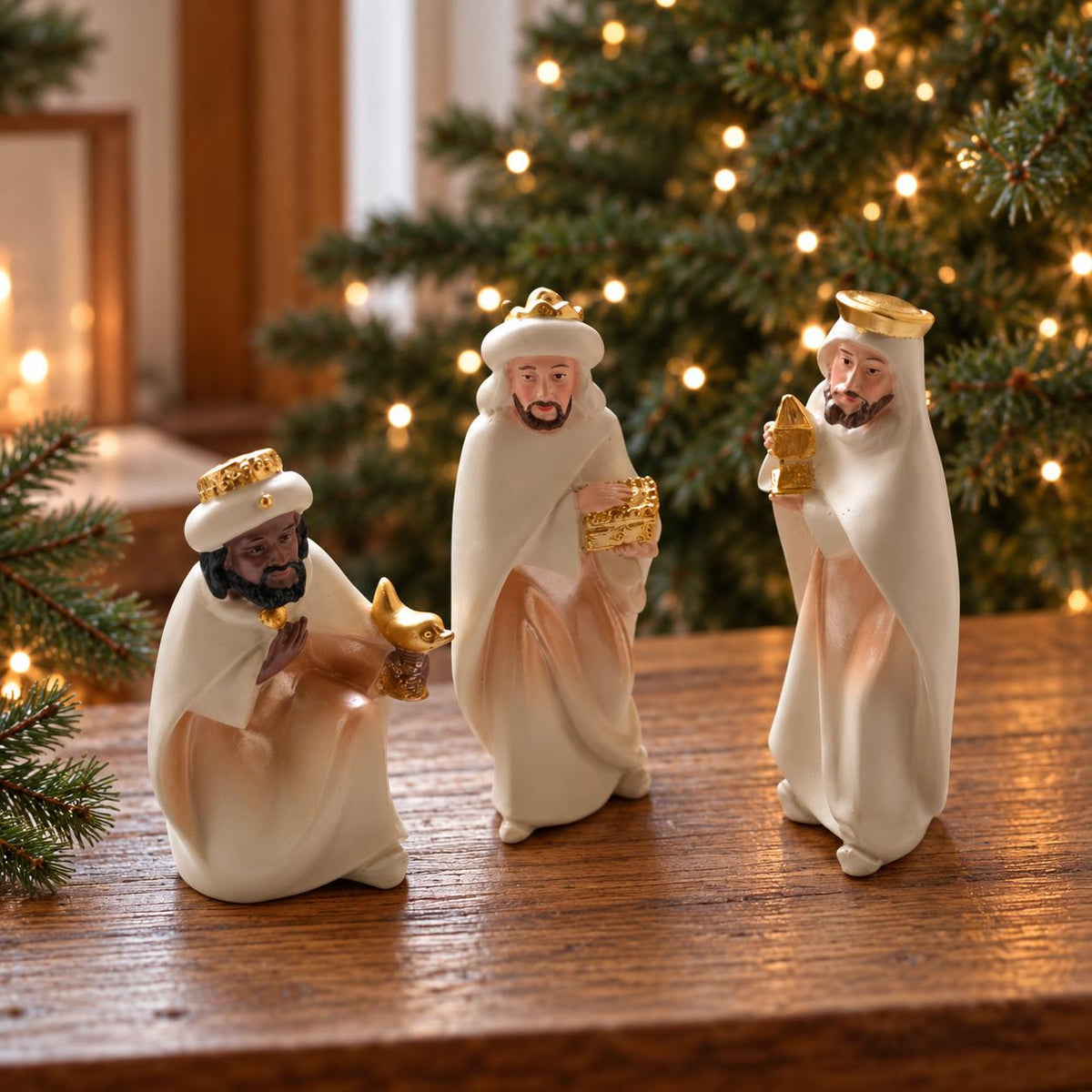 Champagne Grace Nativity