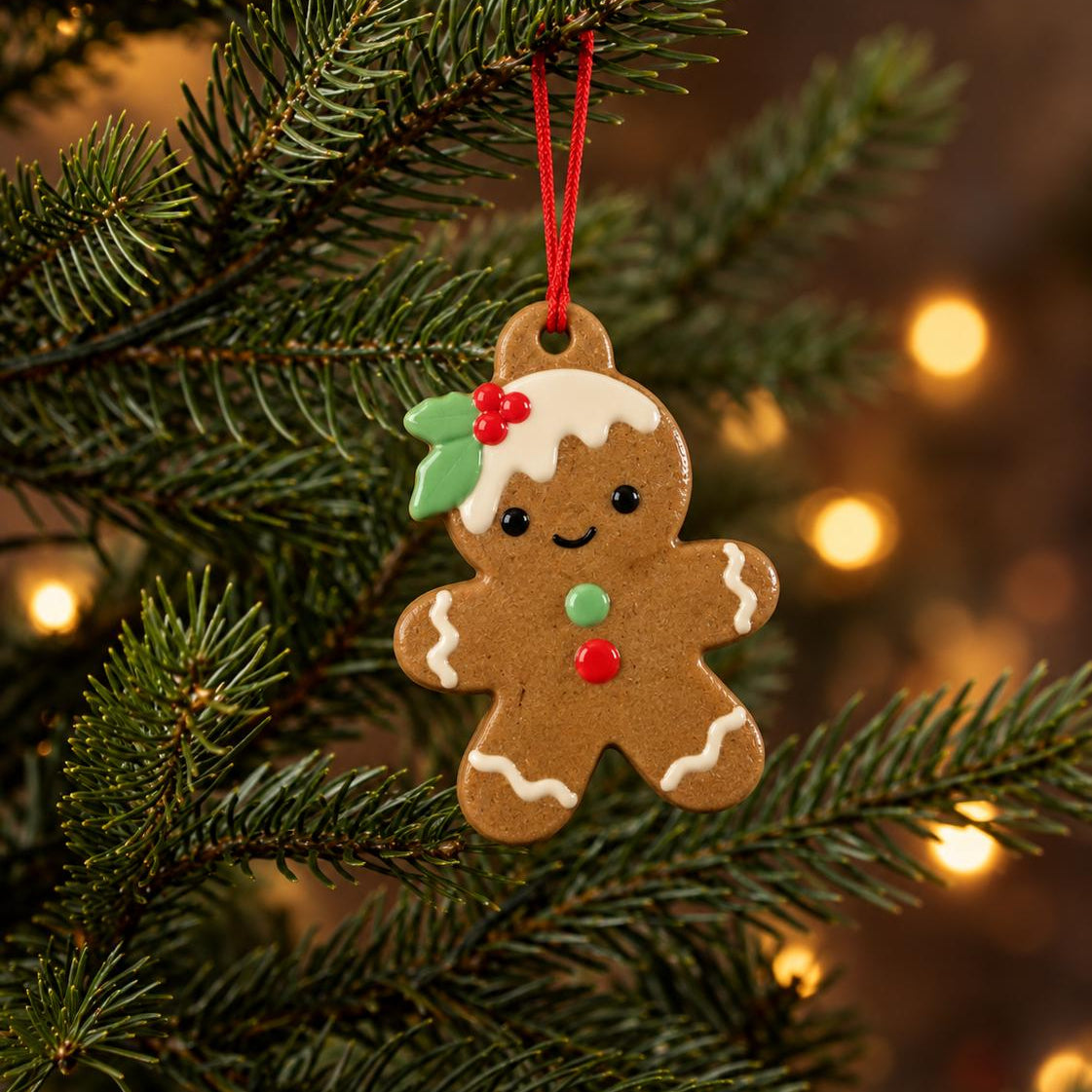 Gingerbread Tree Ornament