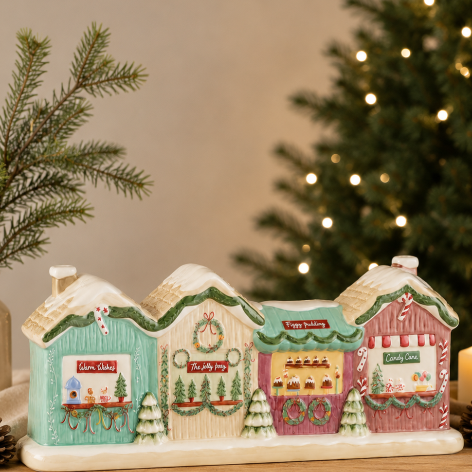 Multi Christmas scene House