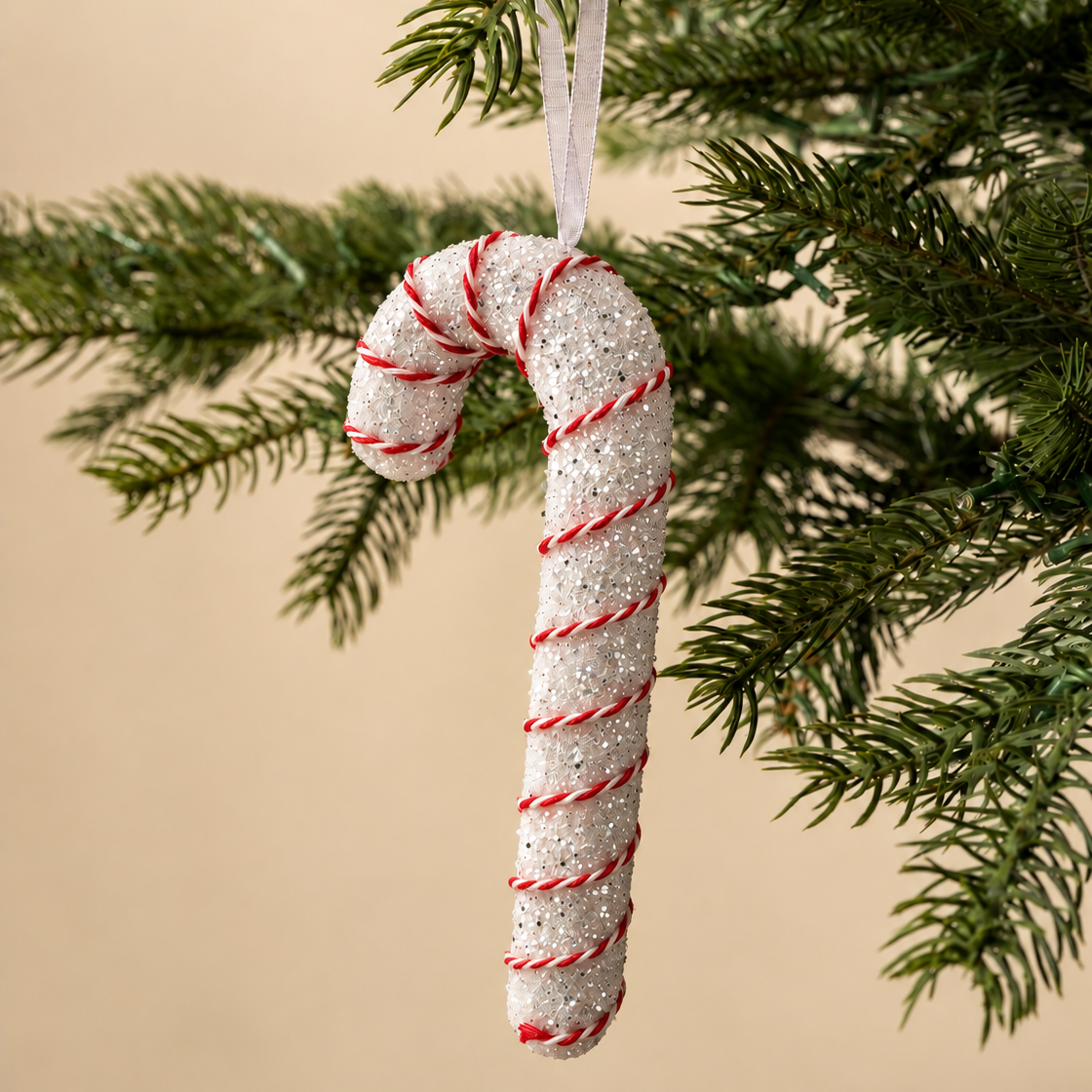 Candy Cane Tree Ornament (Set of 3)